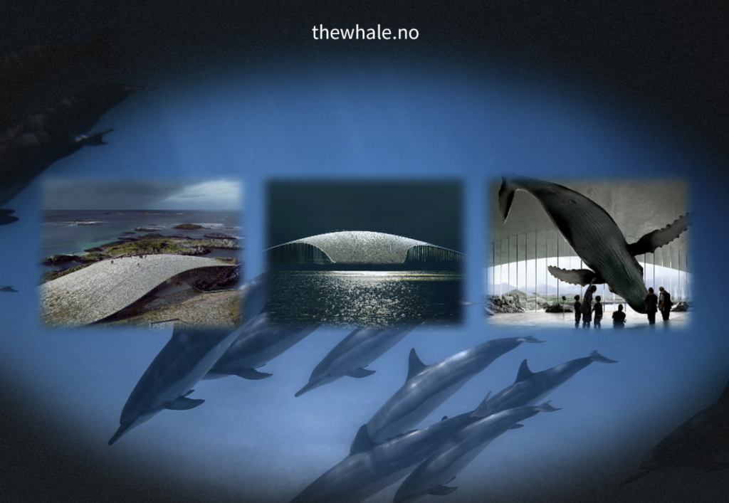 노르웨이 고래 관찰 박물관 건축물 'The Whale'